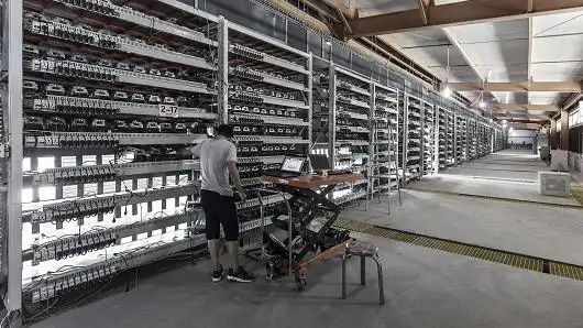 A vast crypto mining farm in Brazil utilizing hydropower